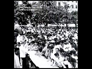 Oran - Place d'Armes - Fete de l'Eau Douce - 1952